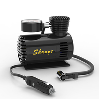 Compresseur d'air portable mini DC 12V pour voiture/moto, moniteur de pression des pneus, gonfleur rapide 150 psi, CE