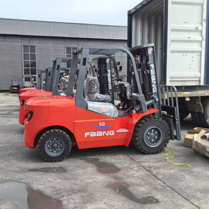 Equipo de Almacenamiento de Carga para Almacenes, Montacargas de 5 Toneladas, Motor Diésel <span class=keywords><strong>Mitsubishi</strong></span>, Elevadores de Construcción - Product Image 2