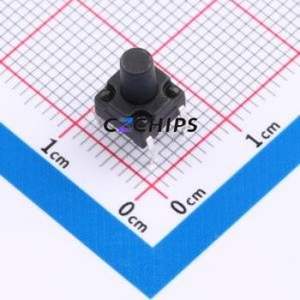UK-B02123-G8.5-250 Tactile Switch DIP-4P,6.2x6.2mm Switch 2.5N 6.15mm 6.15mm 8.5mm - Product Image 1