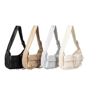 Femmes nouveau grand Nylon décontracté à la mode bandoulière fonctions multiples poches Hobo épaule étudiant classe <span class=keywords><strong>sac</strong></span> de messager - Product Image 1