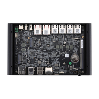 Mini PC Empresarial Sin Ventilador K10900H6 con Procesador N100/N305/N150/N355, Doble LAN de 10GB y Switch LAN de 4*2.5GB, Compatible con Sistema Operativo Linux