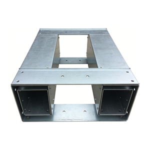 Conduite de ventilation en acier galvanisé, soudage de grandes tôles, fabrication sur mesure de conduites CVC, usinage CNC en acier inoxydable, électroérosion à fil - Product Image 2