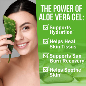 Gel en <span class=keywords><strong>Spray</strong></span> de Aloe Vera 99% Puro y Natural, Hidratante para Después del Afeitado, Cuidado Facial Post-Solar, Protección Contra Quemaduras Solares - Product Image 6