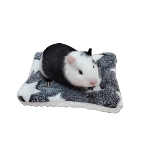 Yıkanabilir gine domuz yatak kullanımlık su geçirmez sıcak pedleri süper emici hamster tavşanlar tüm küçük hayvan kafesi gömlekleri - Product Image 5