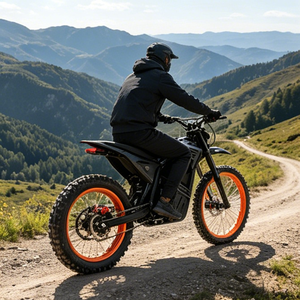Vélo électrique <span class=keywords><strong>tout</strong></span>-<span class=keywords><strong>terrain</strong></span> professionnel 8000W de puissance de pointe à moteur central pour adultes, idéal pour l'escalade en montagne et le plaisir sur terrains difficiles. - Product Image 2