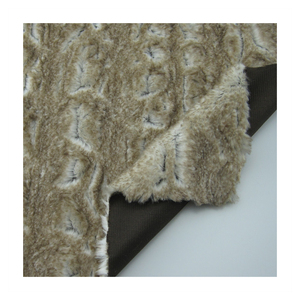 Phong cách snailed tip-Nhuộm thỏ giả lông vải minky lông cho may mặc/hometextile - Product Image 1