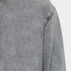 Sudadera con capucha de felpa francesa de algodón 100% personalizada para hombre, estilo Vintage lavado con ácido de alta calidad con técnicas bordadas - Product Image 6