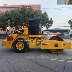 Rodillo Vibratorio de Doble Tambor Caterpillar CS683E Usado con Motor Caterpillar 3056E de 129kw de Potencia en Venta - Product Image 2