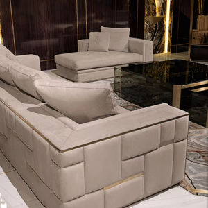 फैक्टरी थोक 2 सीटर मॉड्यूलर हरी सोफा लाउंज चमड़े के सेशनल कम लिविंग रूम फर्नीचर आरामदायक सोफे - Product Image 2