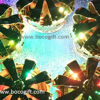 Discothèque Led clignotant mousseux bouteille de champagne couronne lumière pour bouteille