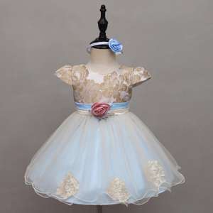 Del bambino Vestiti Dalla Ragazza di Partito Abito Da Sera Per I Bambini Del Merletto Abito Dei Capretti - Product Image 4