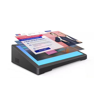 Signalisation numérique de bureau de 8 pouces avec haut-parleurs Android 11 de 2 Go + 16 Go Système d'évaluation de tablette PC à écran tactile - Product Image 1