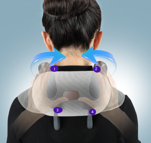 EMOKA esclusivo massaggiatore senza fili per la spalla e l'alta qualità smart 3d shiatsu impastare il collo altri prodotti massaggiatore - Product Image 4