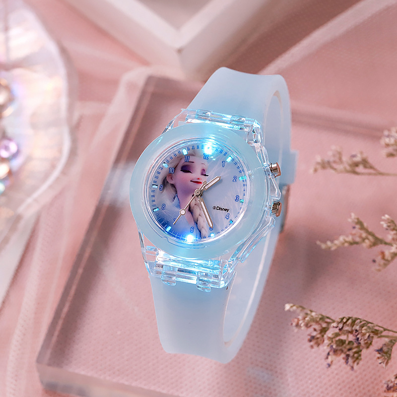 Silicone light blue princess