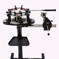 Machine à cordage de raquettes verticale de bureau Greenworks GLS-16402 en acier, haute durabilité, outil universel pour le tennis et le badminton