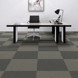 Carreaux de sol de luxe modernes antidérapants en PVC pour hôtels et bureaux avec motif puzzle - Product Image 3