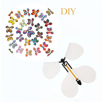 Accessoires magiques amusants pour papillons 3D volants à faire soi-même, papillons pliables, tours de magie, jouets anti-stress