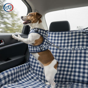 OKKPETS Harnais réglable <span class=keywords><strong>pour</strong></span> <span class=keywords><strong>chien</strong></span> Logo personnalisé avec protecteur de siège de <span class=keywords><strong>voiture</strong></span> assorti Hamac Housse de siège de <span class=keywords><strong>voiture</strong></span> <span class=keywords><strong>pour</strong></span> <span class=keywords><strong>chien</strong></span> de compagnie Housse de siège arrière - Product Image 1