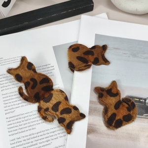 ที่คั่นหนังสือแม่เหล็กพิมพ์ลายเสือดาวแมวลูกแมวน่ารักที่คั่นหนังสือแม่เหล็กที่คั่นหนังสือสำหรับอ่านหนังสือ - Product Image 5