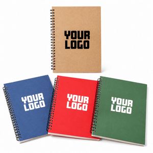 Cahier à spirale personnalisable en usine, couverture rigide A5, fournitures scolaires pour étudiants - Product Image 1