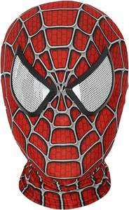 Deluxe <span class=keywords><strong>Spiderman</strong></span> Face Shield Mask Material de poliéster transpirable para adultos para Halloween Cosplay Masquerade Parties - Product Image 5