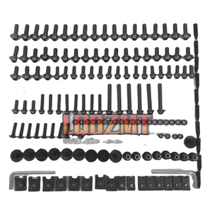 Kit complet de vis de carénage 268 pièces pour <span class=keywords><strong>HONDA</strong></span> CBR1000RR CBR1000 <span class=keywords><strong>CBR</strong></span> <span class=keywords><strong>1000</strong></span> RR 1000RR 1000CC 04 05 2004 <span class=keywords><strong>2005</strong></span> Vis de carrosserie Écrous - Product Image 1