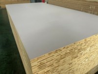 Panneau de contreplaqué mélaminé brillant de 18 mm, 4x8 pieds |   Panneaux de contreplaqué stratifié pour meubles, armoires, usage intérieur