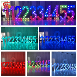 LEDA 4ft LED Football Shaped Marquee <b>Light</b> <b>Letter</b> for Party Backdrop Decorative Birthday Party Decoration - Product Image 6