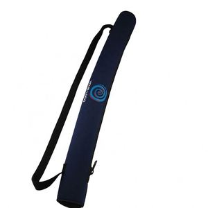 6 Can Cooler Sleeve - Neoprene Insulated 6-Pack Cooler Sling Tube with Adjustable Shoulder Strap - Product Image 3