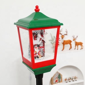 Fábrica al por mayor Navidad nieve lámpara Musical moda reutilizable farol para decoración <span class=keywords><strong>de</strong></span> festivales - Product Image 5