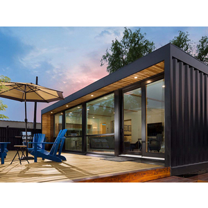 20 pieds 40 pieds maison modulaire préfabriquée chinoise conteneur pod maison préfabriquée pour le thé maisons préfabriquées bâtiment - Product Image 1