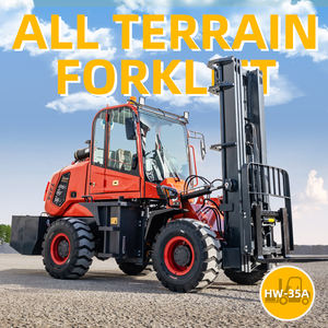 4wd 4x4 3 тонны 3,5 тонн 5 тонн 7 тонн внедорожный дизельный Вездеходный вилочный погрузчик внедорожник Carretilla Elevadora для продажи - Product Image 6