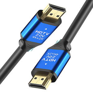 Cable HDMI de audio y vídeo de color azul, 3 flatot, soldadura proskit hecha en Taiwán para ordenador