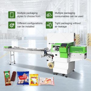 Machine d'emballage automatique compacte pour pains, légumes, bâtonnets glacés et crèmes glacées en HDPE - Product Image 6