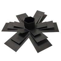 Boîte cadeau surprise personnalisée pour anniversaire, Saint-Valentin, boîte cadeau explosive multicouche DIY, boîte en papier hexagonale