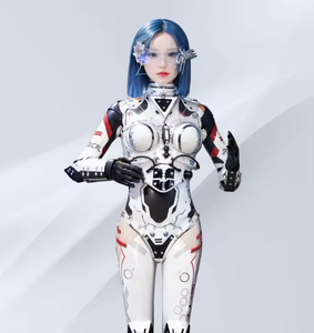 Consegna gratuita. Robot AI Android Intelligente da 158 cm Adatto per Ambienti Domestici e Commerciali. Robot di Servizio Realistico - Product Image 4