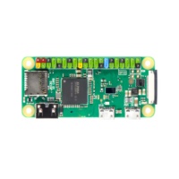 Carte de développement Raspberry Pi Zero 2W HC d'origine avec connecteurs GPIO codés par couleur, processeur quadricœur 64 bits 1 GHz, 512 Mo de mémoire SDRAM