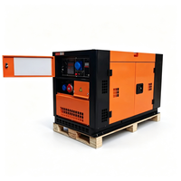 10kw 15kw 16kw 18kw 20kw Generator Bensin Senci 10Kva Silinder Ganda Operasi Stabil Untuk Penggunaan Luar Ruangan