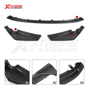XTREME Spoiler avant en fibre de carbone sèche 3 pièces style CSL pour BMW M3 M4 G80 G81 G82 G83 2021+ - Product Image 5