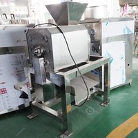 Avocado Abrikoos Tomatensaus Pulp Aardbei Appel Automatische Mango Jam Maken Eenkanaals Pulper Machine