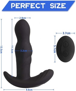 플러그 버트 남성 전립선 마사지에 대한 원격 제어 도매 회전 전립선 마사지 장치 - Product Image 4