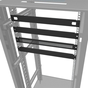 מותאם אישית 19 אינץ 1u 2u 3u 4u מתלה הר חורי לוח ריקים התקנה קל קר התגלגל פלדה רשת ארון שרת במלאי במלאי - Product Image 1