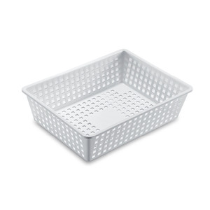 Cesta Rectangular Perforada Apilable 50 × 34 × 11 h cm, sin Tapa Giganplast - Product Image 1
