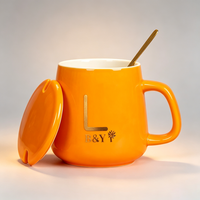 Ensemble de tasses à café en céramique intelligentes avec chauffe-tasse, contrôle de la température, logo personnalisé, cadeau pour le bureau ou la maison