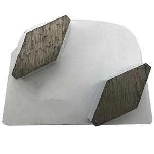Almohadillas para pulir zapatos con forma de rombo, barra de segmento trapezoidal, herramientas de molienda, disco de diamante, bloque de hormigón para máquina - Product Image 1