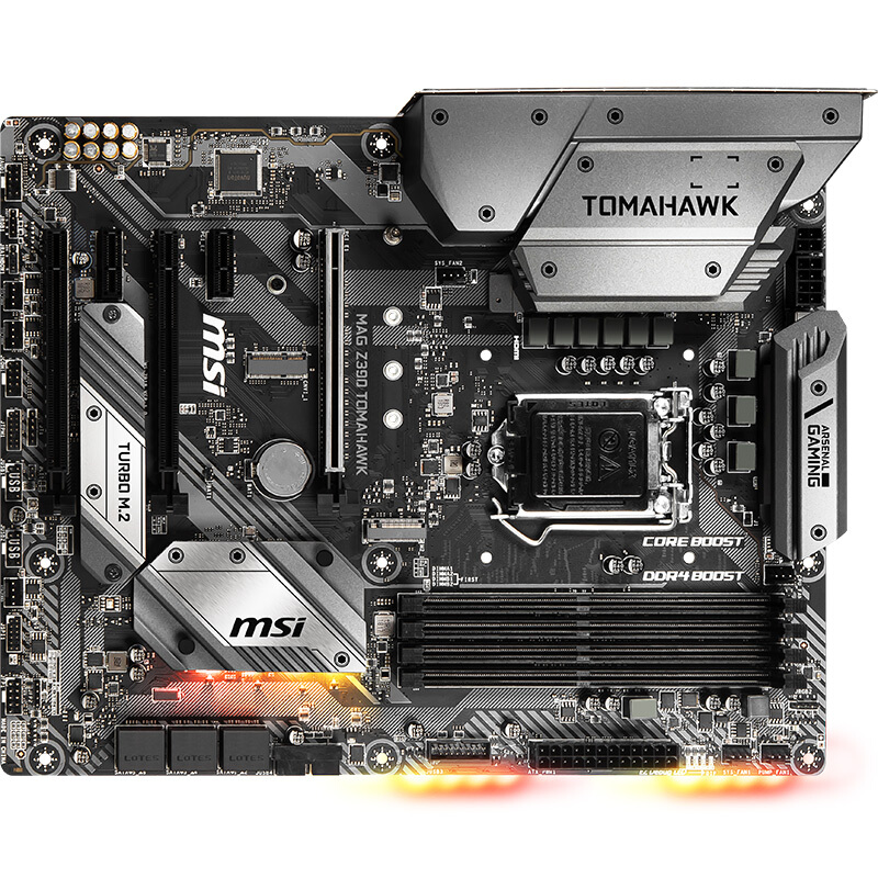MSI MAG Z390 Tomahawk Intel 1151 ATX Motherboard & CPU Combo