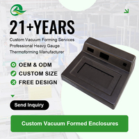 Boîtier personnalisé en plastique thermoformé ABS/PC pour machine de pointage horaire