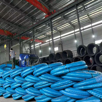 Fil d'acier précontraint pour béton, fourni par l'usine