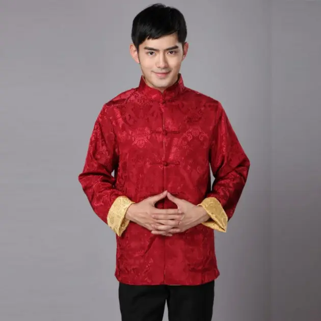 신제품 중국 샤르뮤즈 셔츠 전통 옷 저렴한 가격의 편안한 탕 세트