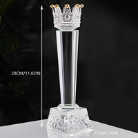 Trophée commémoratif créatif en cristal K9 en gros, trophée de décoration en cristal, cadeau